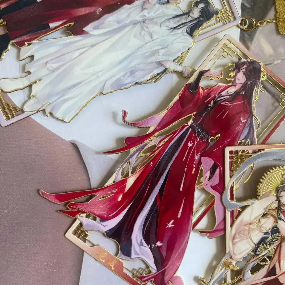 Heavens Official'S Blessing Metal Bookmarks, TGCF Metal Bookmarks for Manhua,Bir